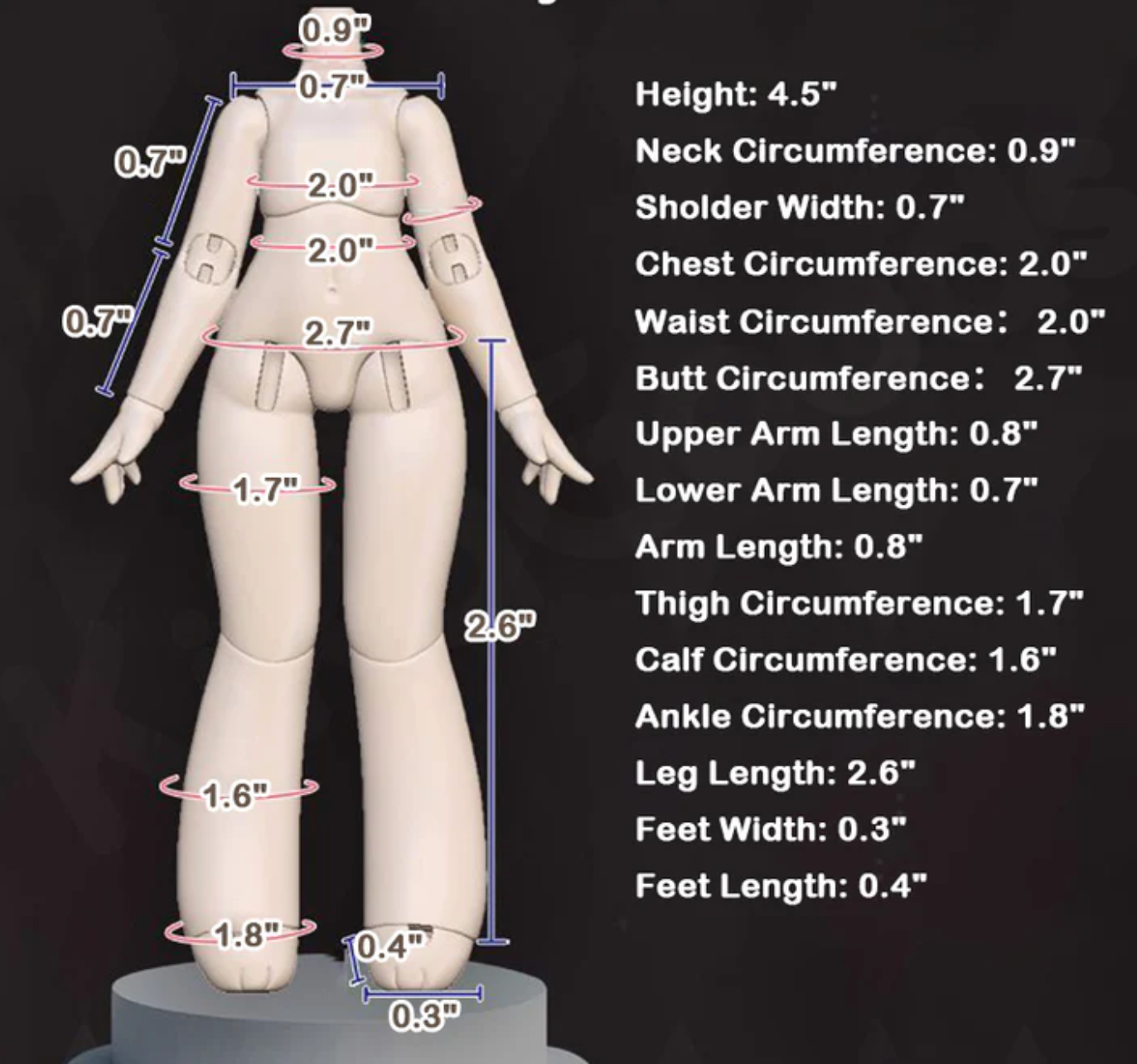 Halloween Kingdom BJD Blind Box