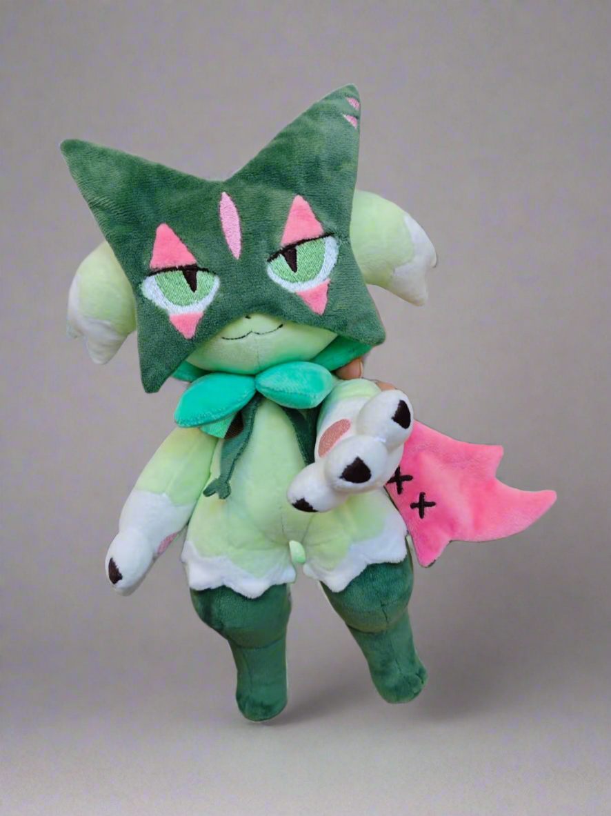 Leaf Kitten Plush - Custom Handmade collection