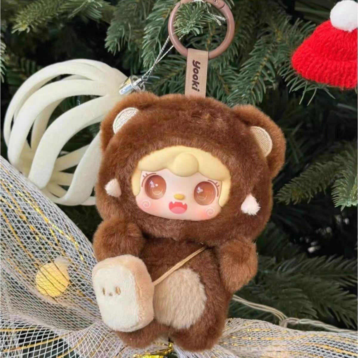 Bubbly Plush Teddy Bag Charm Blind Box