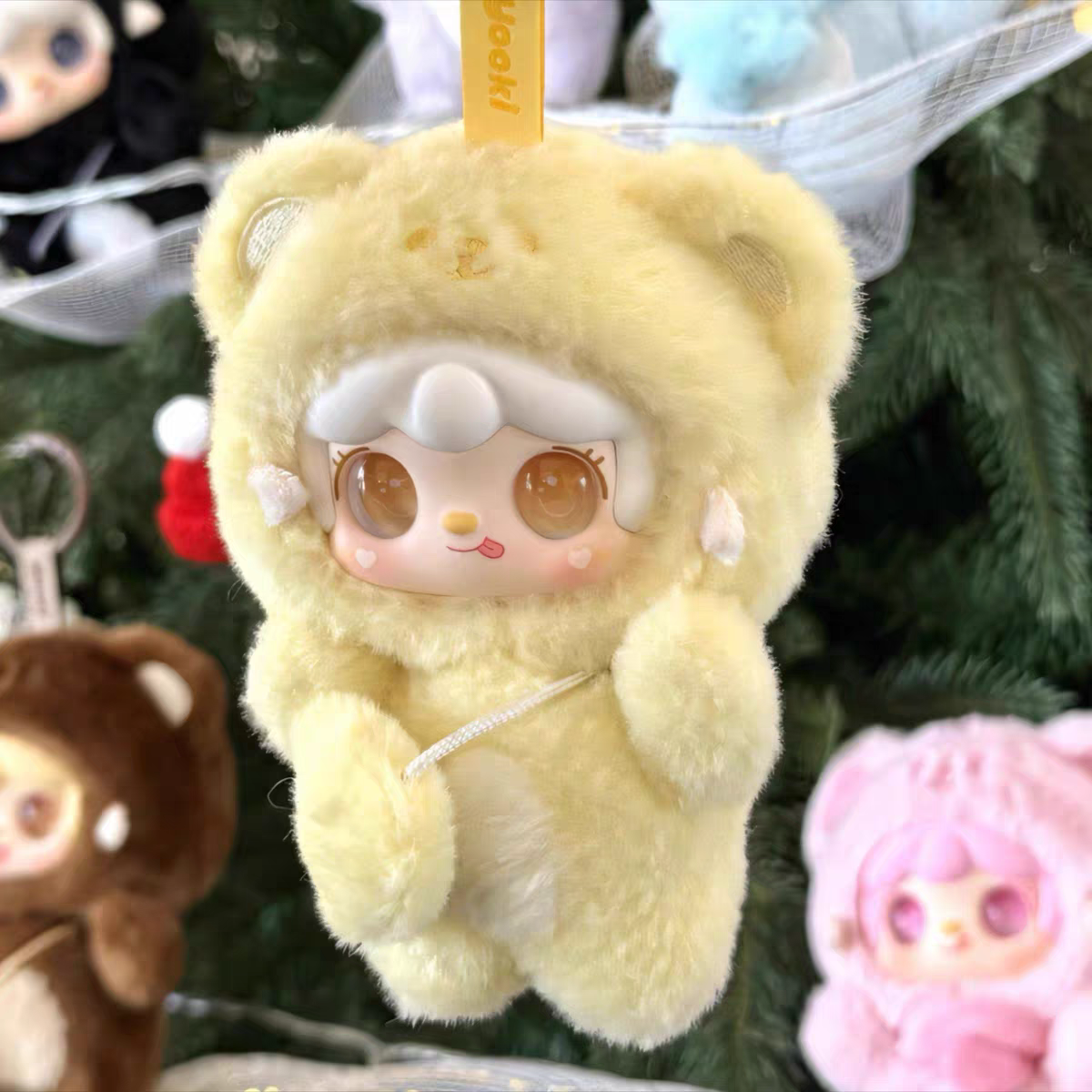Bubbly Plush Teddy Bag Charm Blind Box