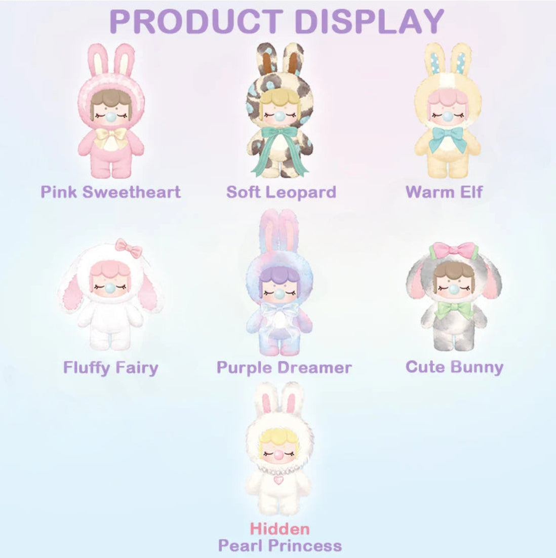 Bunny Bubblegum Nanci Blind Box Collection