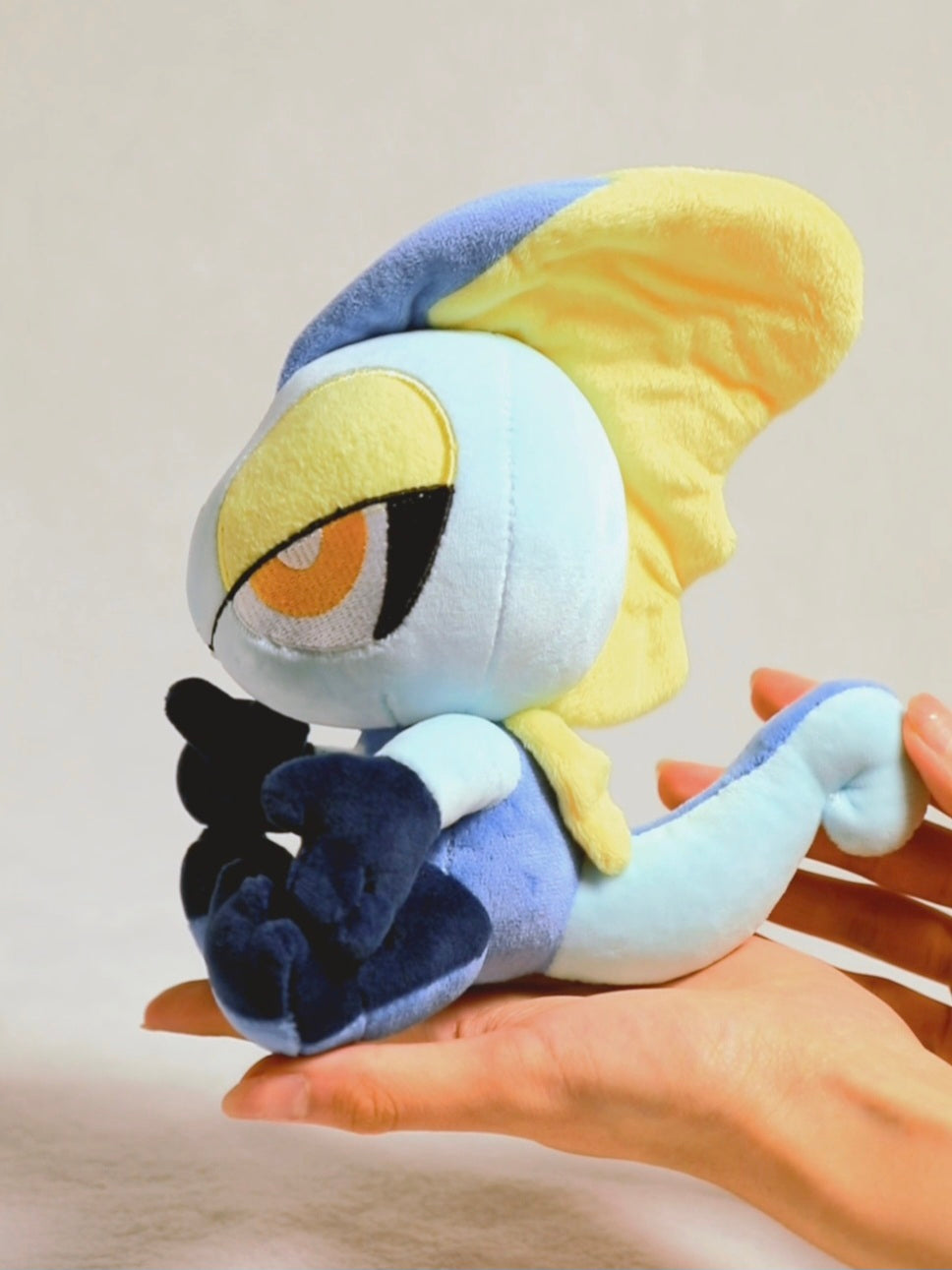 Inteleon plush - Pokemon Inspired Custom Handmade