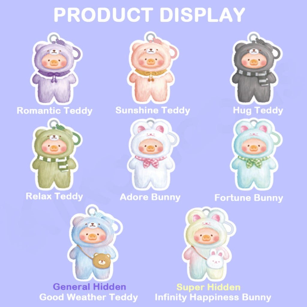 Teddy Party Plush Bag Charm Blind Box