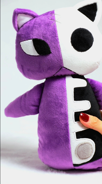 bone cat stocking Plush - Custom Handmade Edition