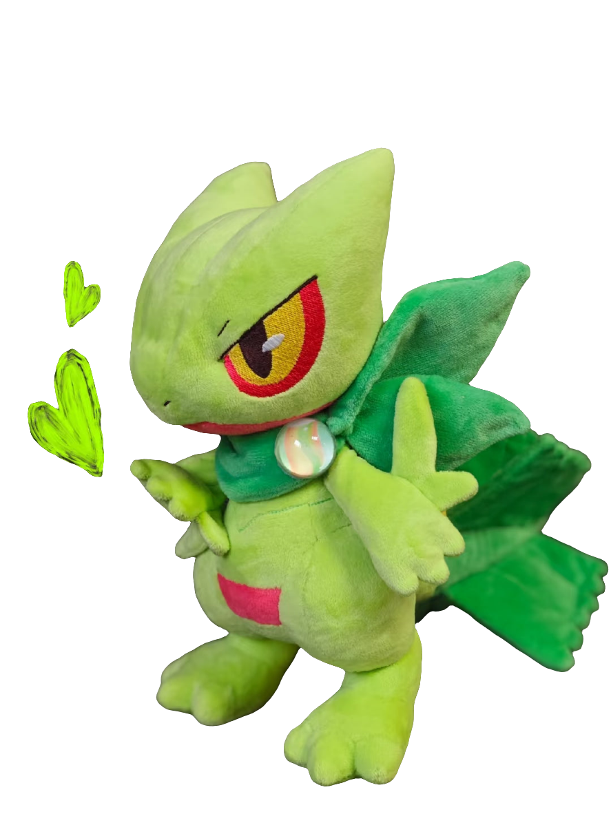 Leaf Smearg Plush - Custom Handmade collection