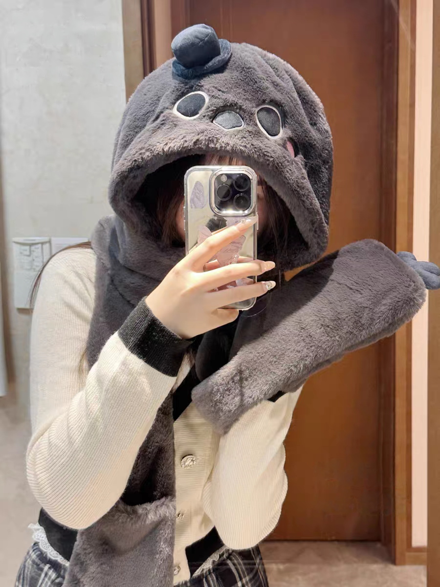 Love and Deepspace Cozy Hooded Scarf & Glove Set Collection