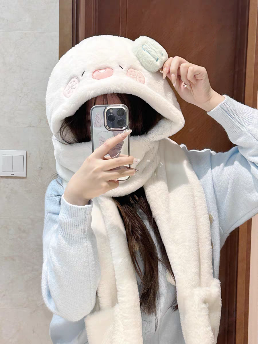 Love and Deepspace Cozy Hooded Scarf & Glove Set Collection