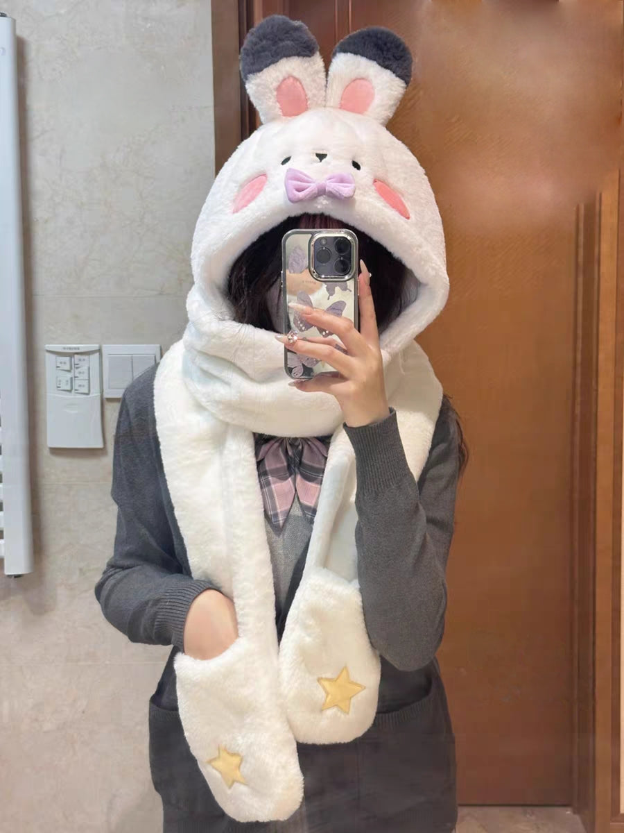 Love and Deepspace Cozy Hooded Scarf & Glove Set Collection