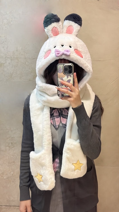 Love and Deepspace Cozy Hooded Scarf & Glove Set Collection